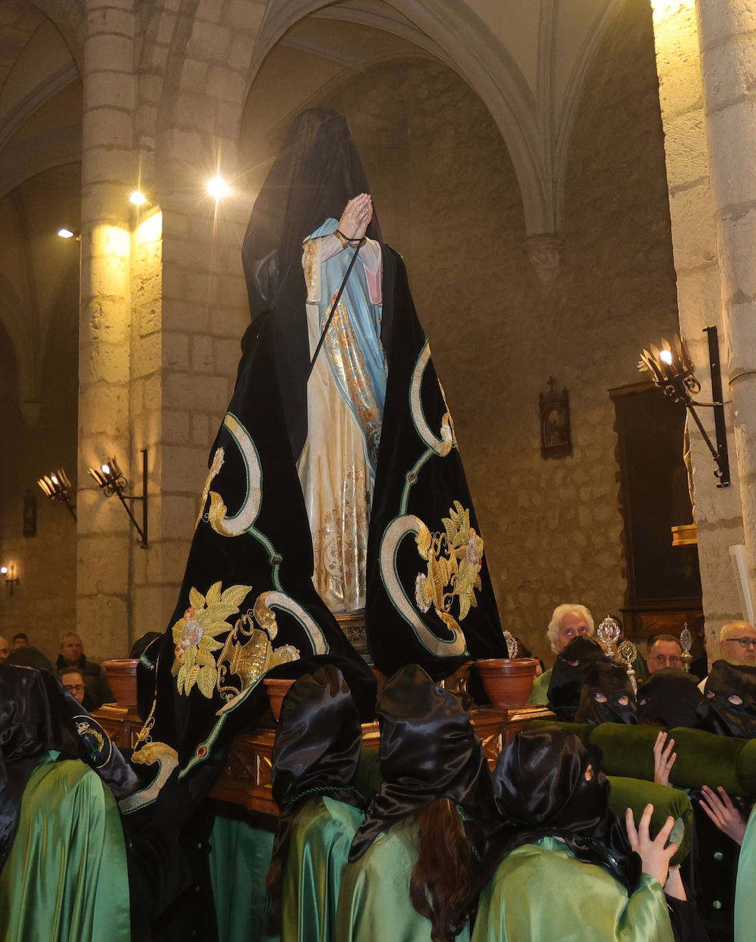 San Pablo acoge el punto y final a la Semana Santa de Palencia