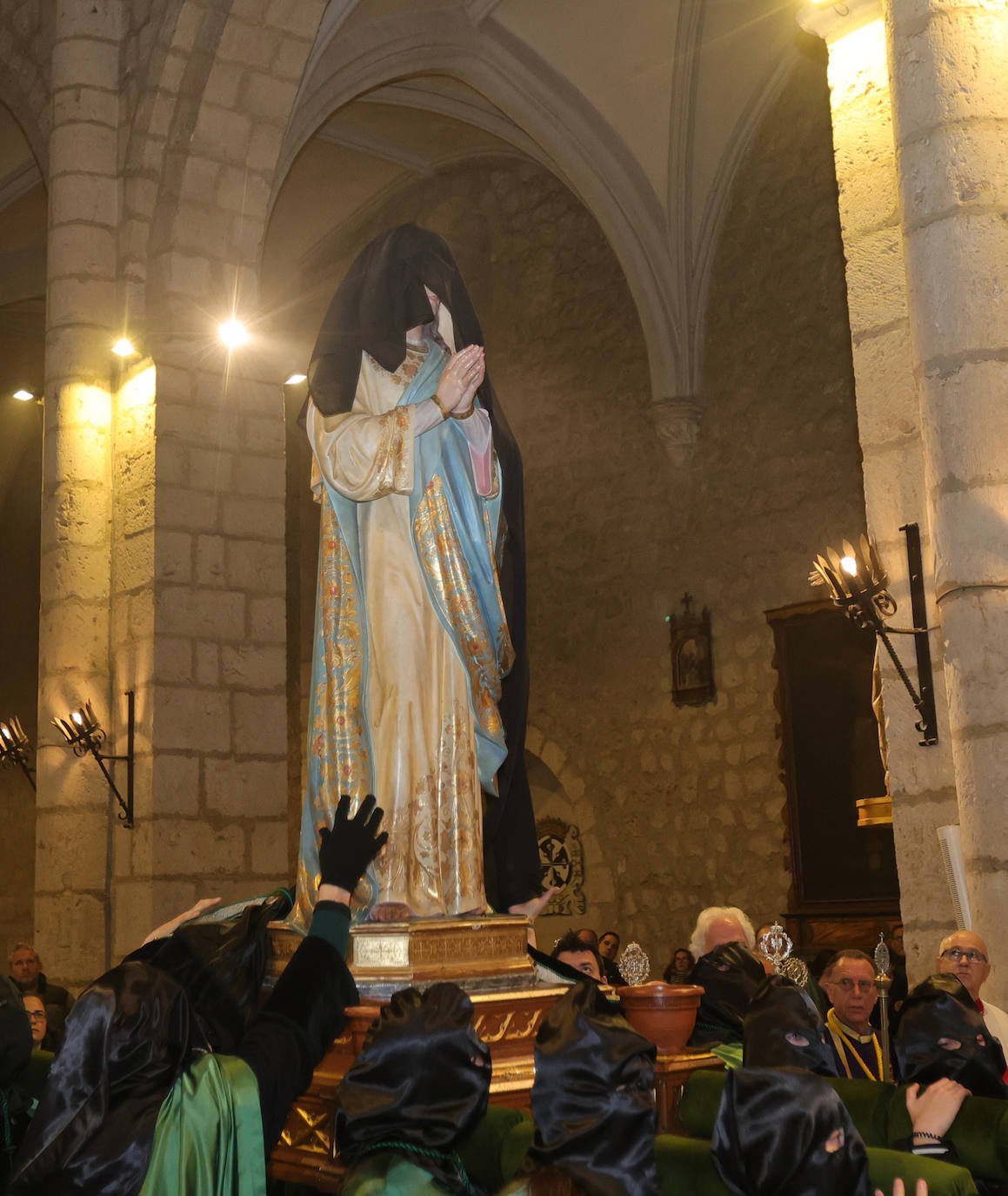 San Pablo acoge el punto y final a la Semana Santa de Palencia