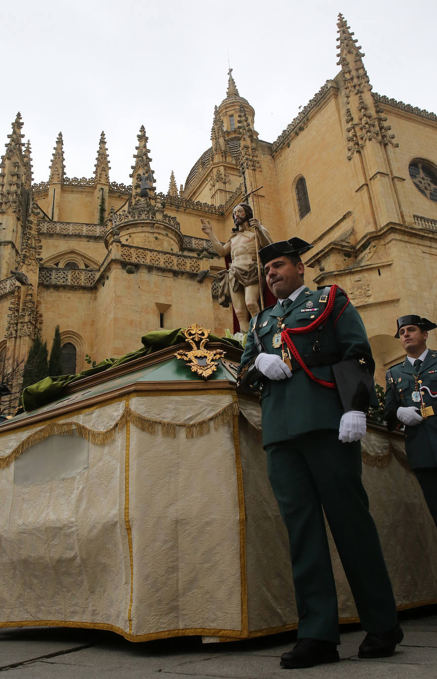 La procesión del Encuentro, en imágenes