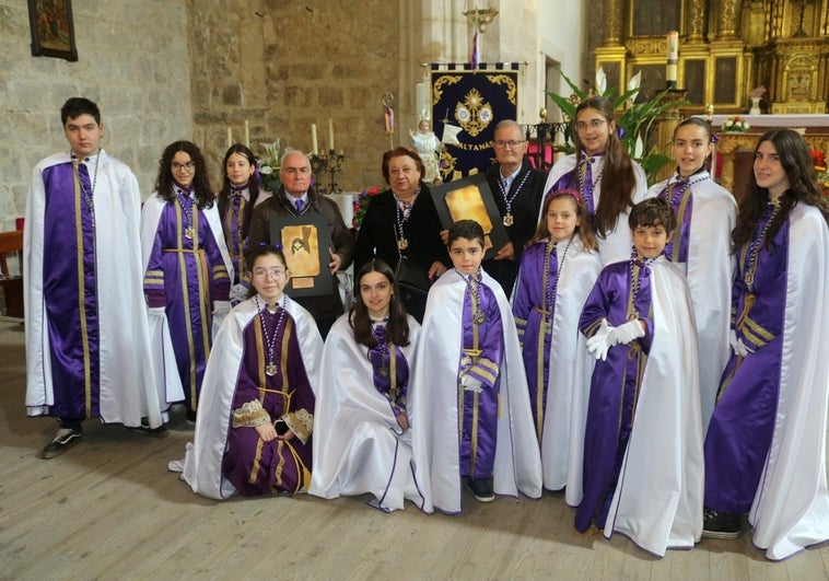 Procesión del Encuentro en Baltanás