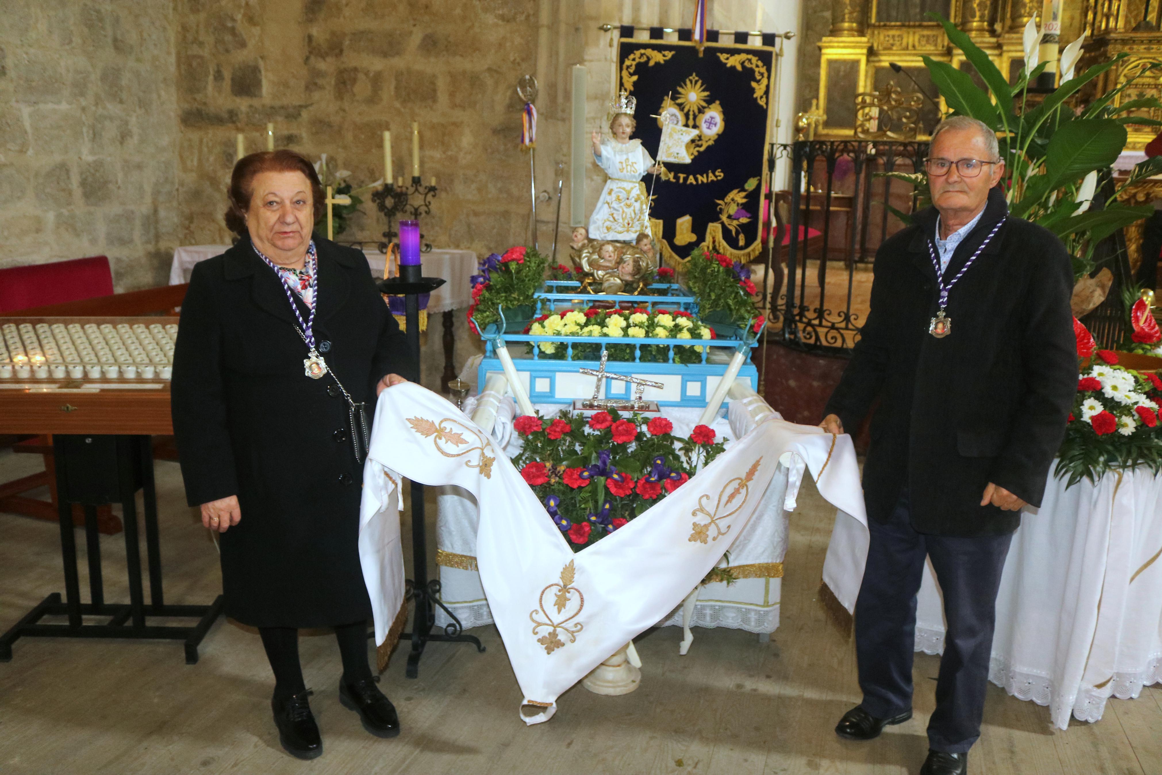 Procesión del Encuentro en Baltanás