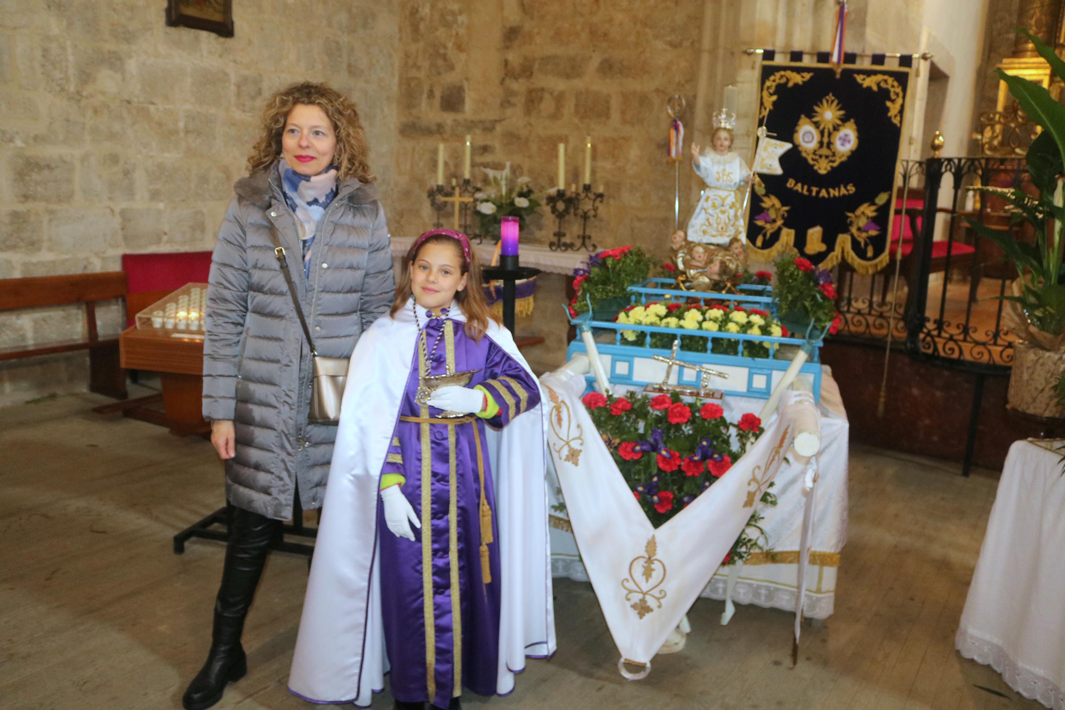 Procesión del Encuentro en Baltanás