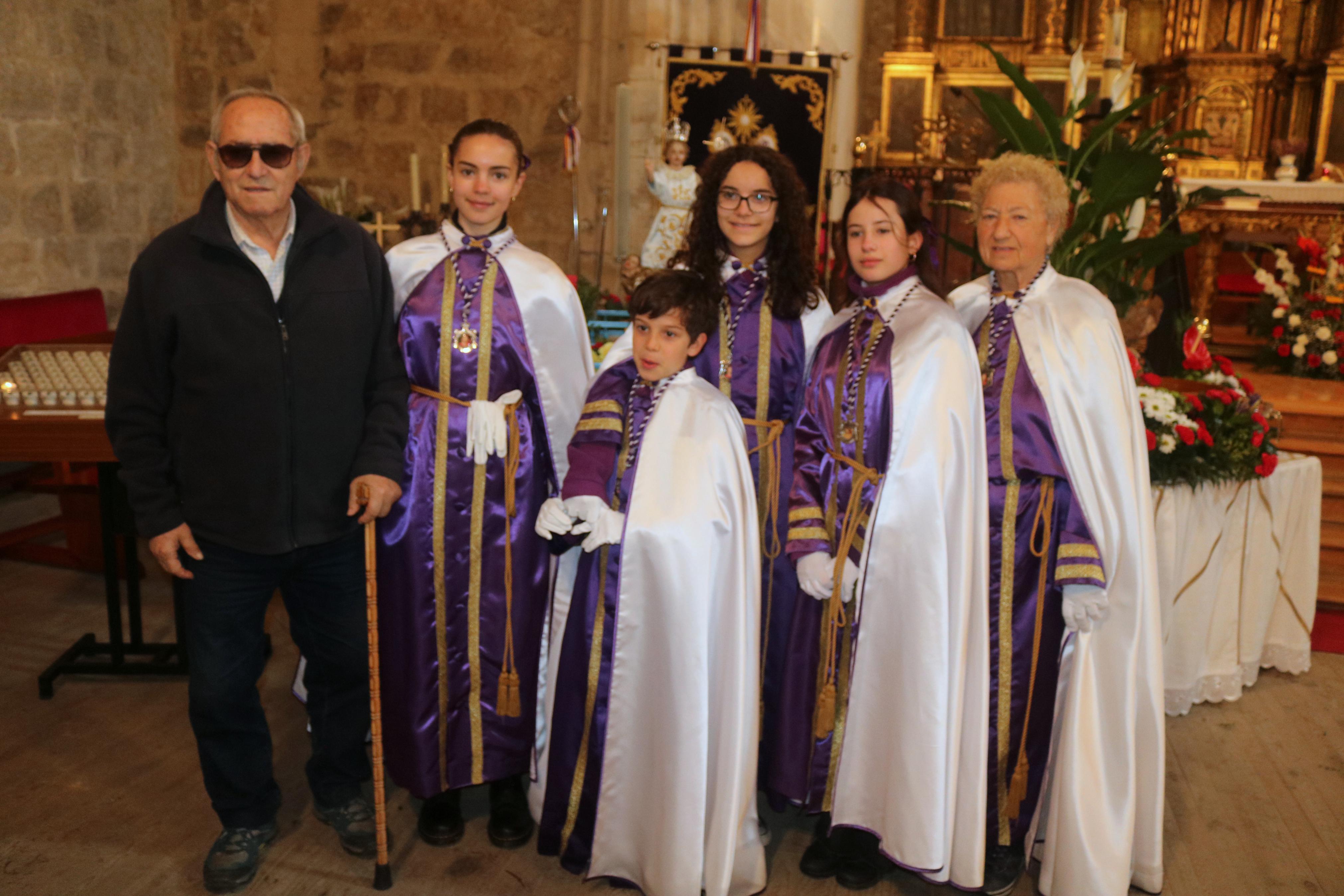 Procesión del Encuentro en Baltanás
