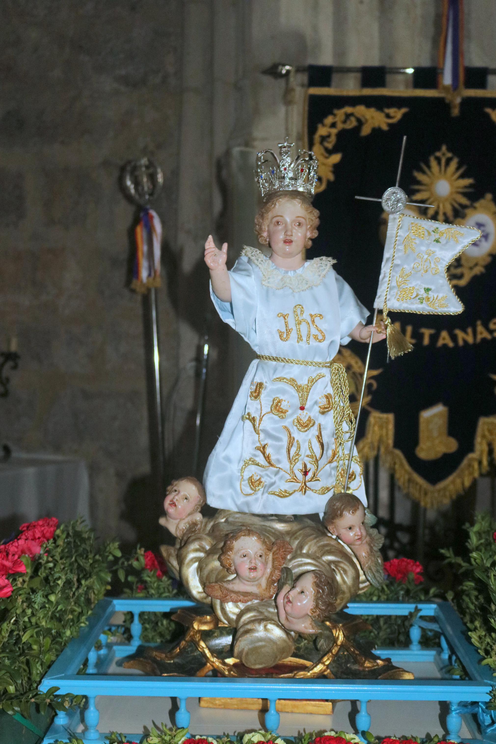 Procesión del Encuentro en Baltanás