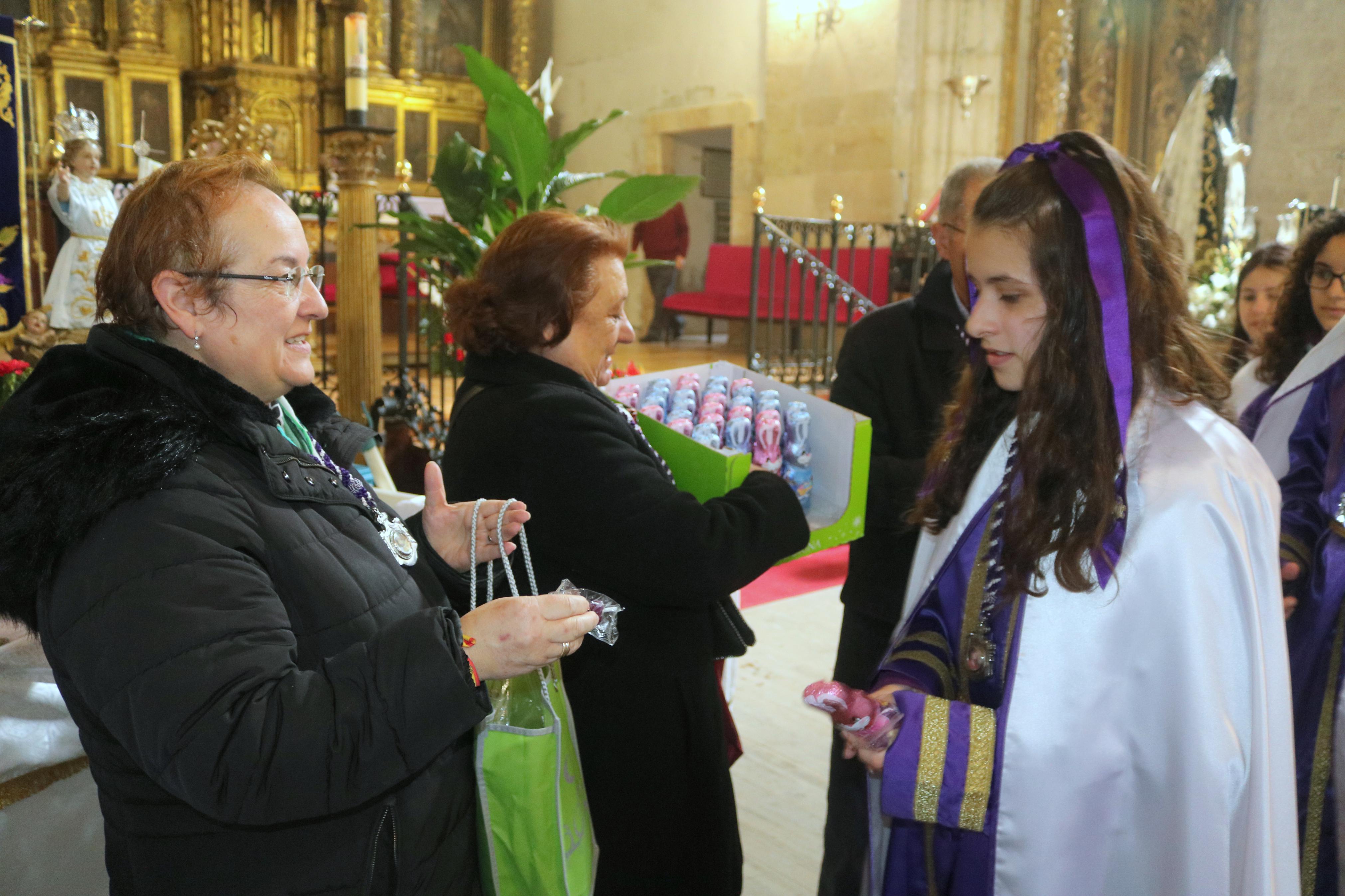 Procesión del Encuentro en Baltanás