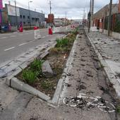 La ampliación de las obras entierra el fallido corredor verde de Argales