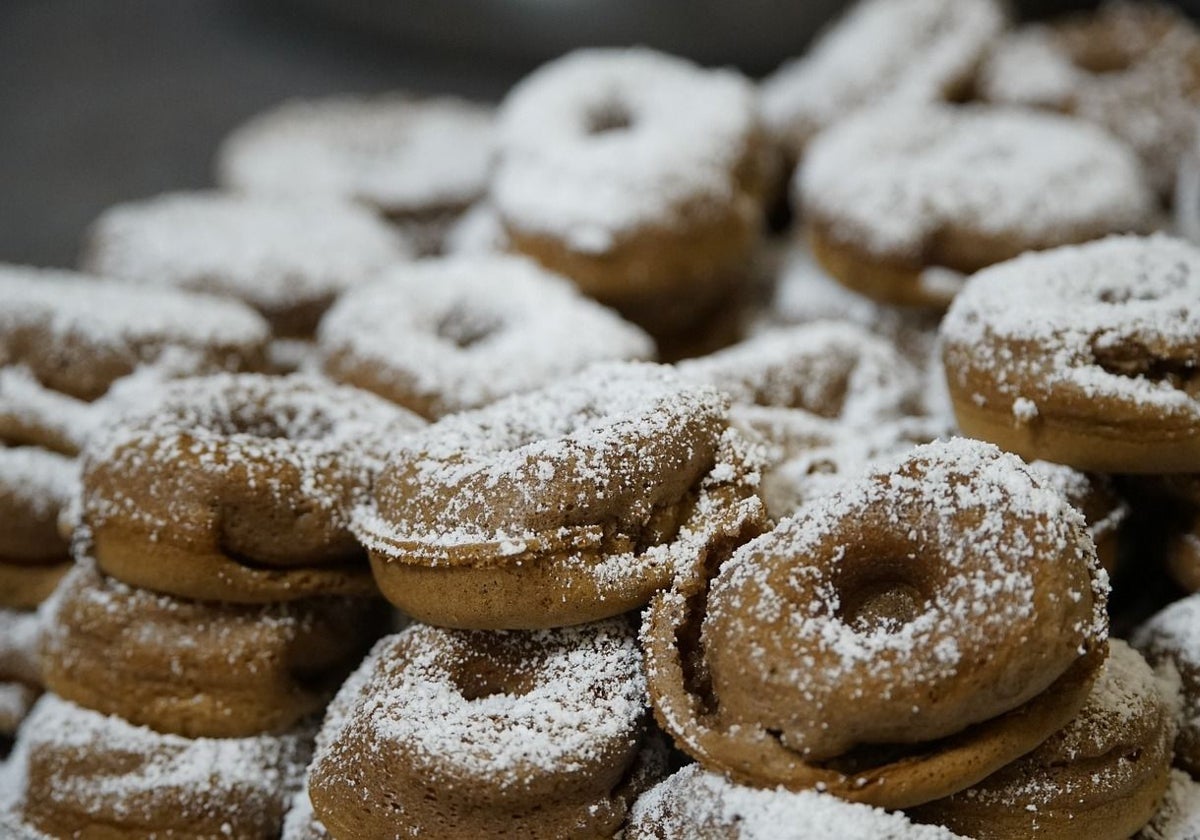 Rosquillas de chocolate