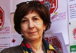 María Luz Gutiérrez, presidenta del Colectivo para el Desarrollo Rural de Tierra de Campos.