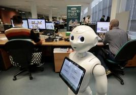 Robot autónomo para personas personas mayores creado por investigadores de la UVA.