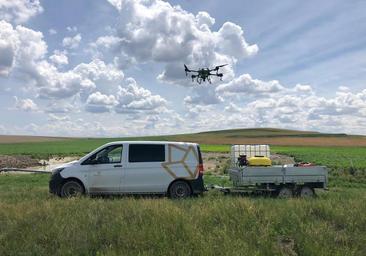 El dron vuelve a convertirse en la alternativa para tratar las tierras