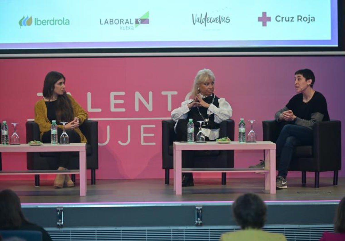 Irene Sanchidrián, Raquel Blasco e Isabel Rivero.