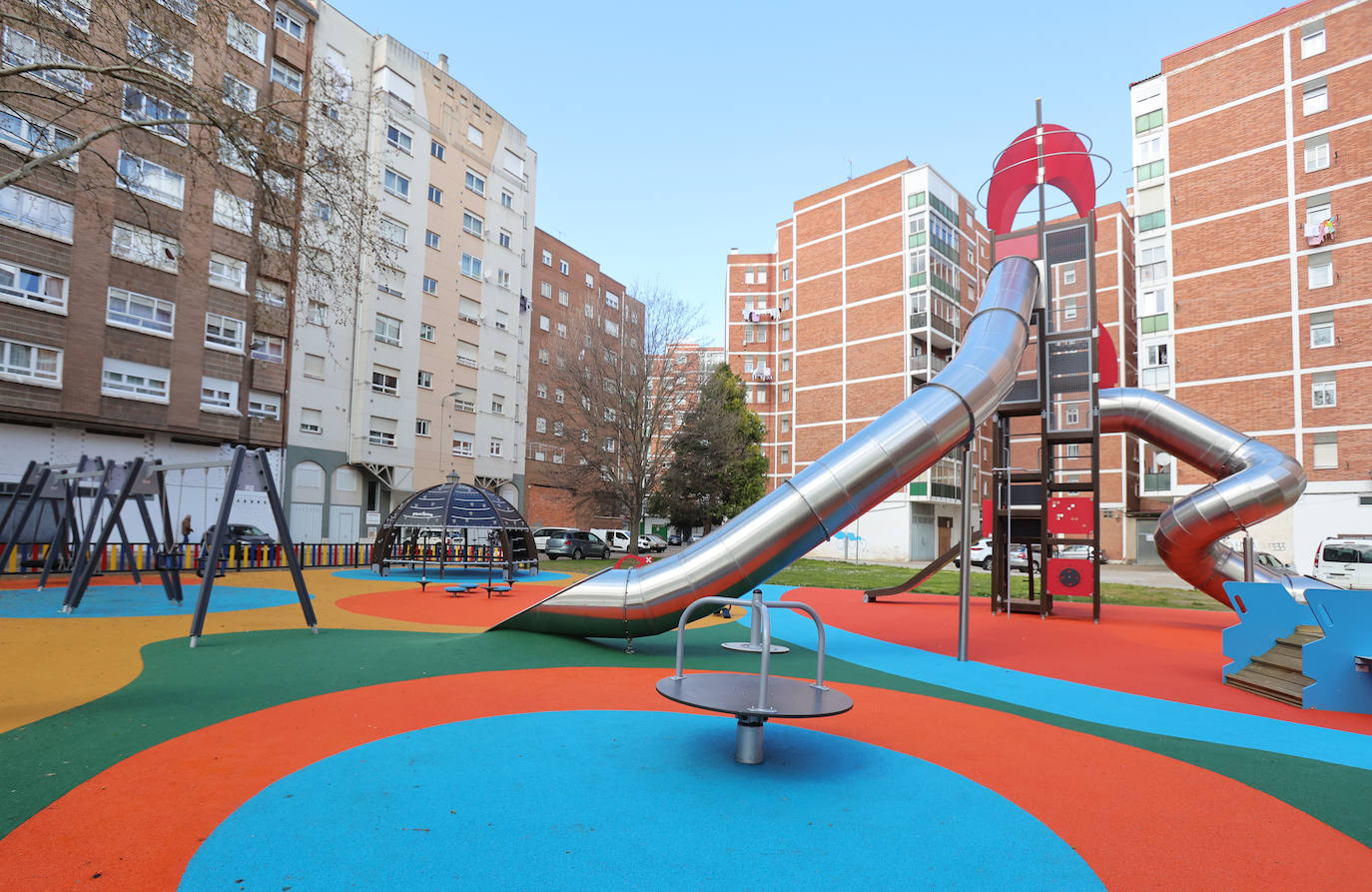 Nuevos parques infantiles en Palencia