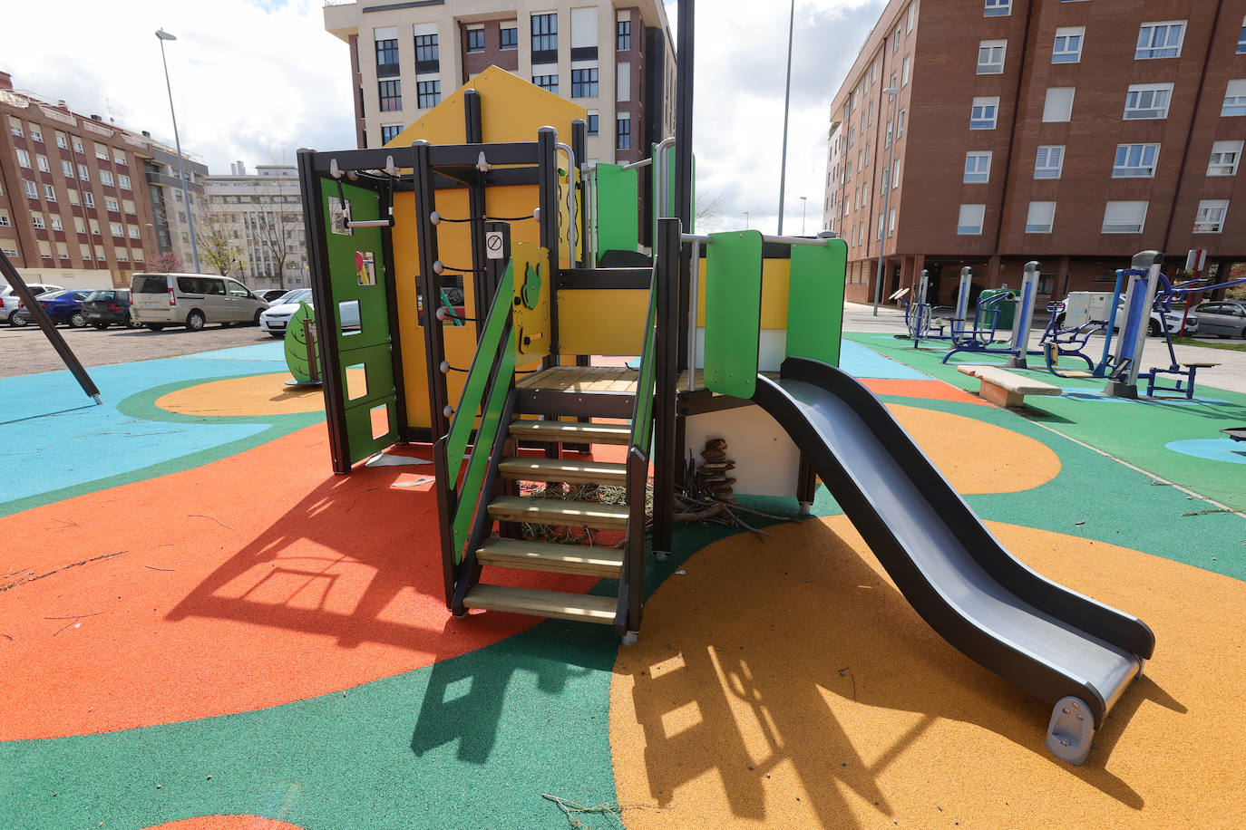Nuevos parques infantiles en Palencia