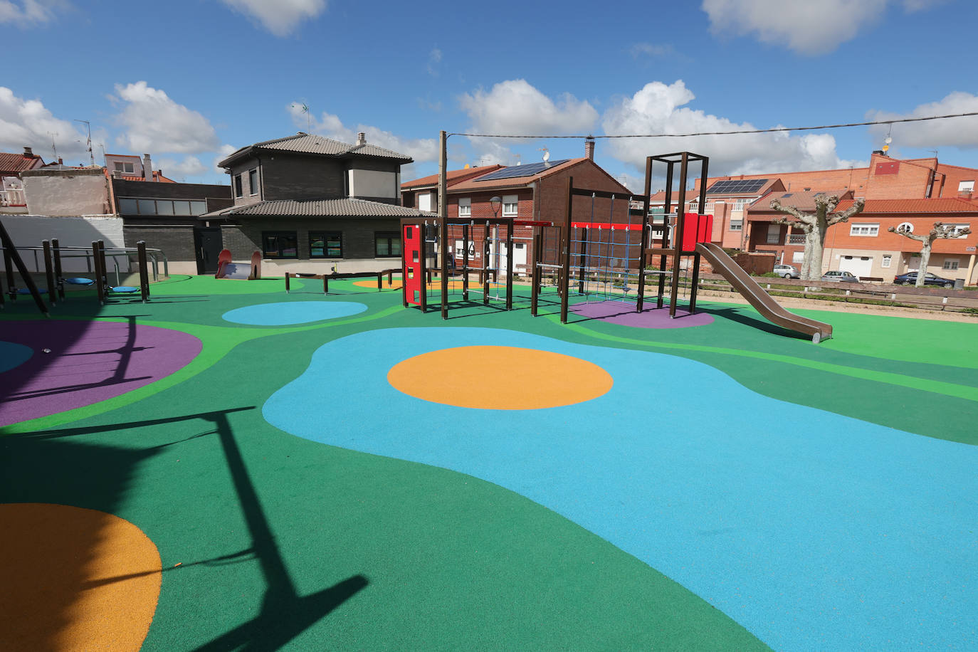 Nuevos parques infantiles en Palencia