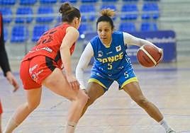 Johanna Morton segundos antes de irse del rival.