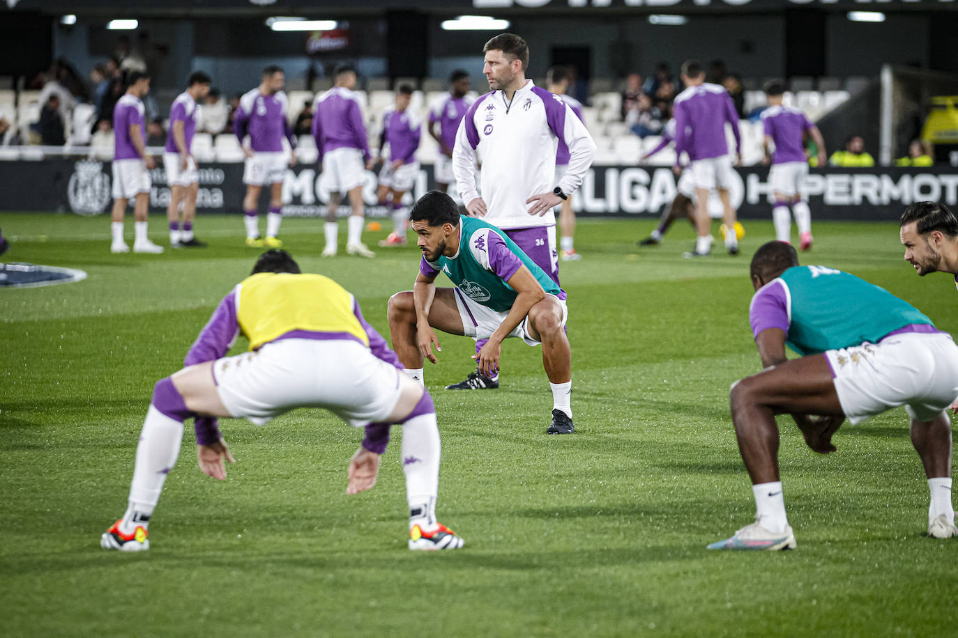 La victoria del Real Valladolid en Cartagena, en imágenes