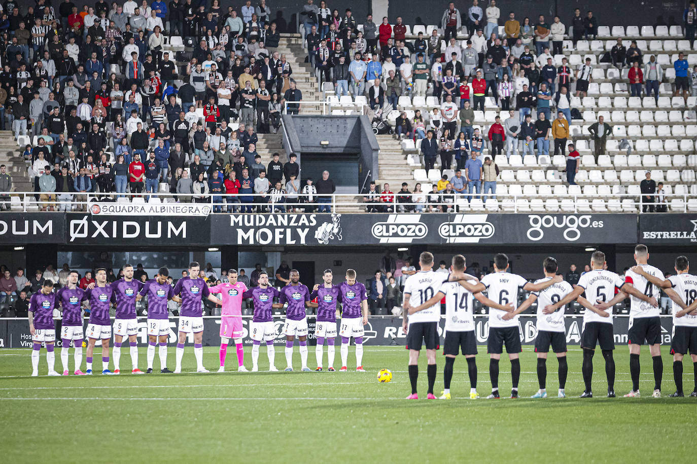 La victoria del Real Valladolid en Cartagena, en imágenes