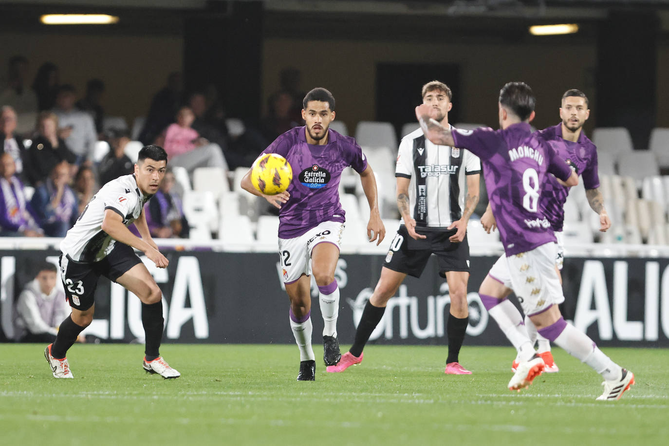 La victoria del Real Valladolid en Cartagena, en imágenes