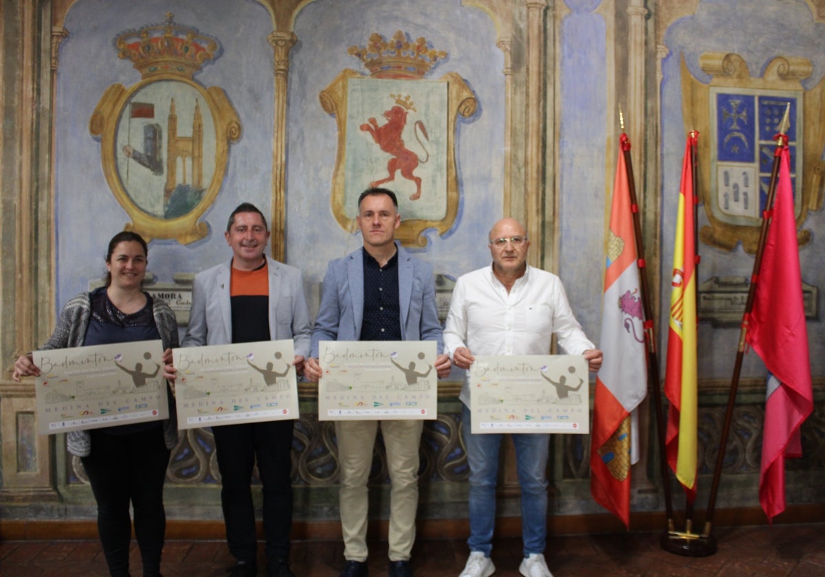 Ana Belén del Río, Juan Manuel Barrera, Ricardo Coca y Javier Sanz