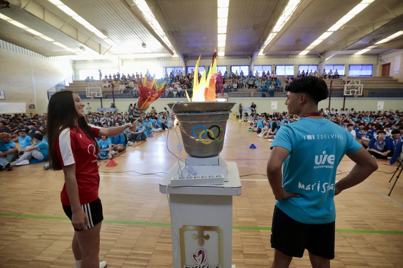 Los colegios maristas celebran sus Olimpiadas en Valladolid