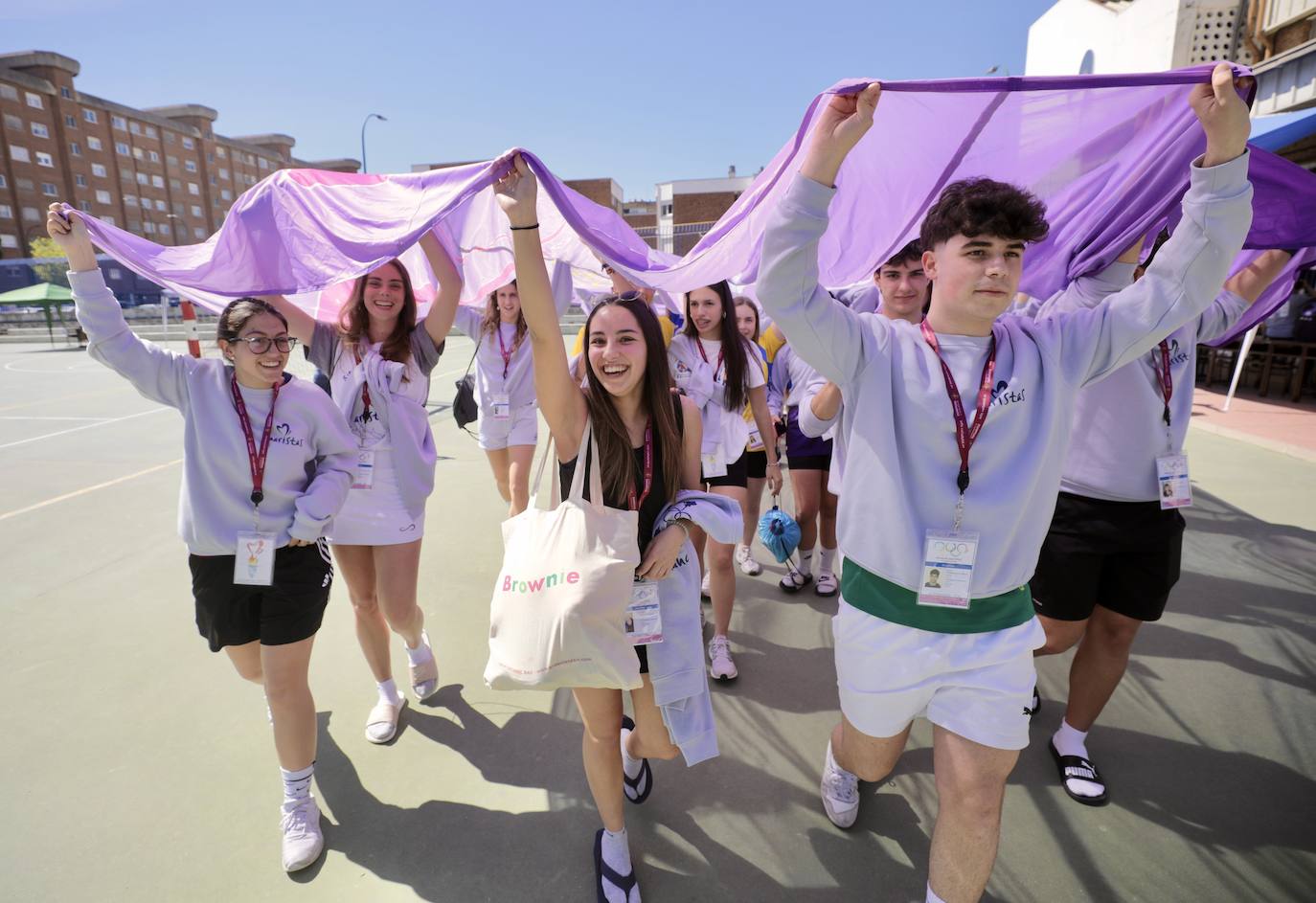 Los colegios maristas celebran sus Olimpiadas en Valladolid