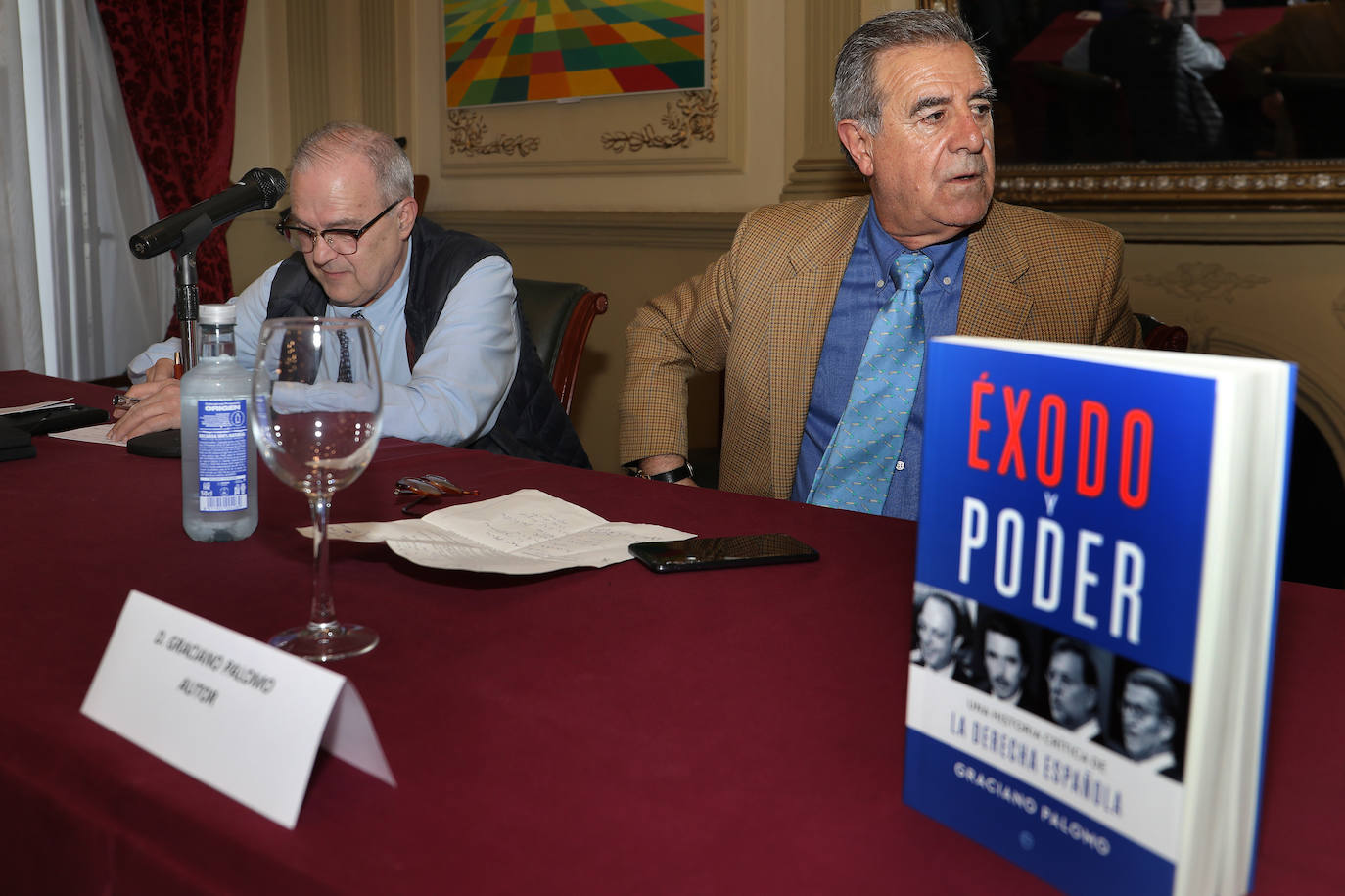 El periodista Graciano Palomo presenta su último libro en Palencia