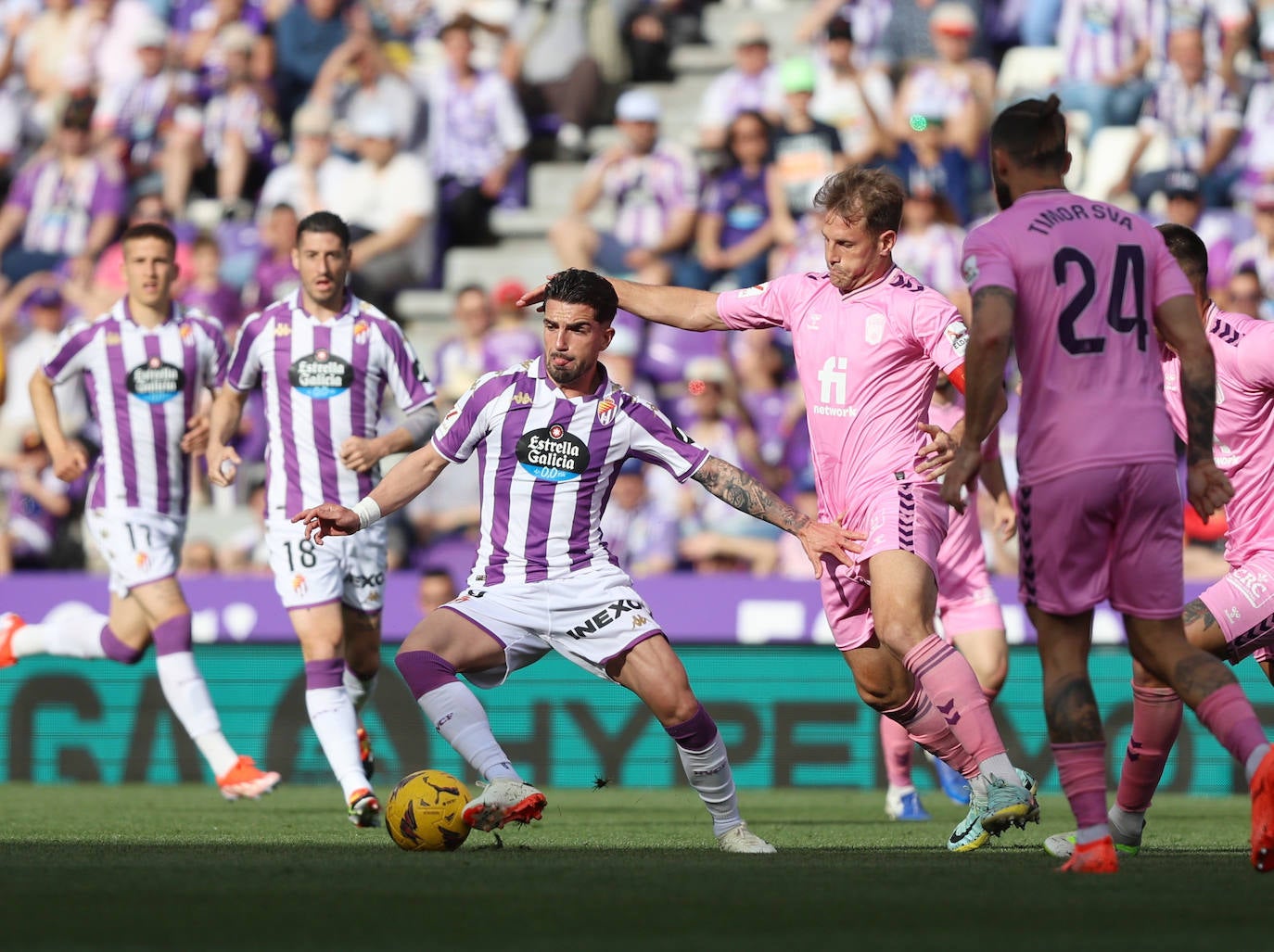 Las imágenes del partido Real Valladolid-Eldense