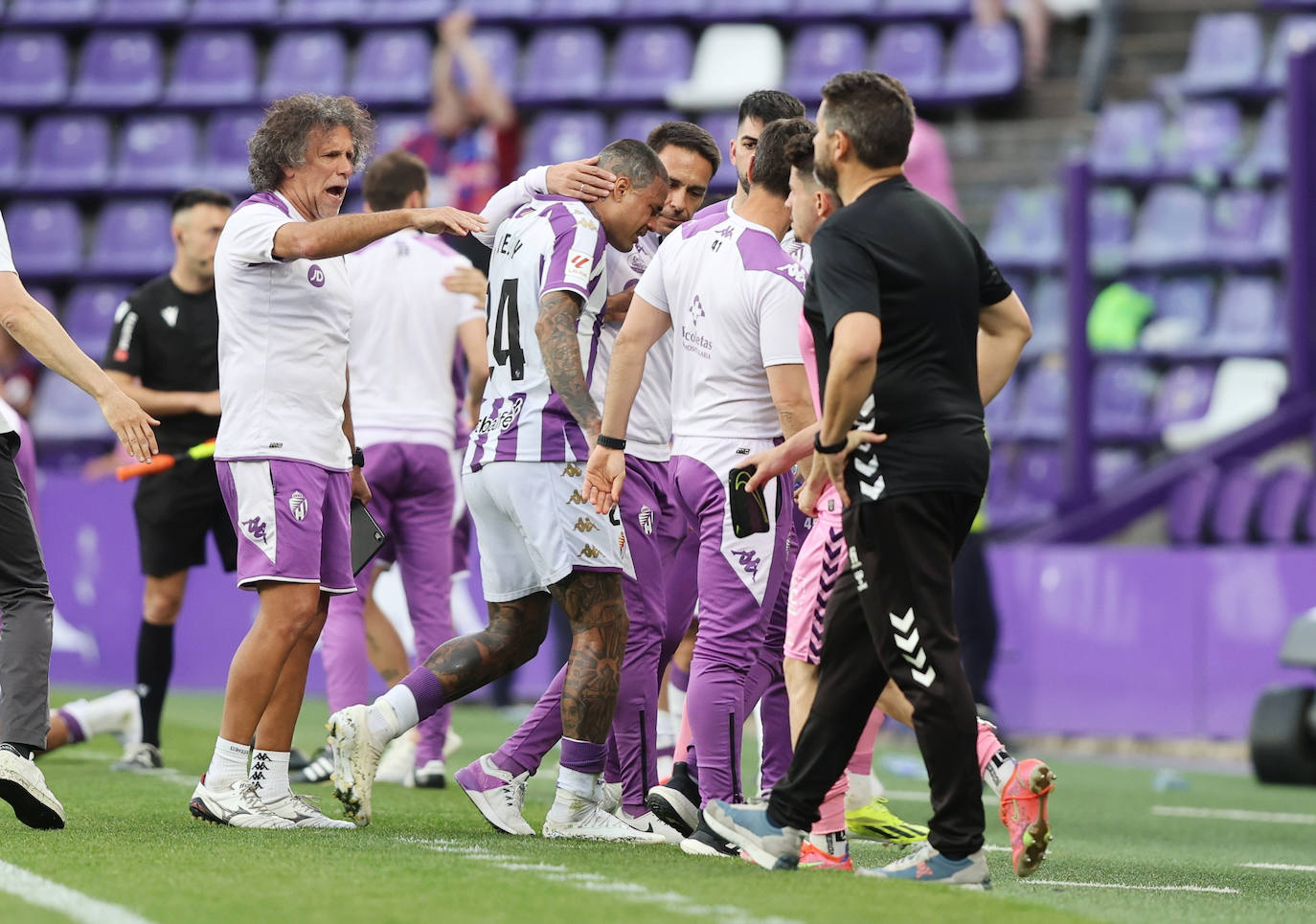 Las imágenes del partido Real Valladolid-Eldense