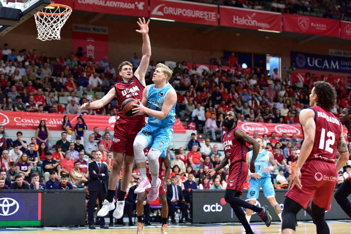 UCAM Murcia 90-77 Zunder Palencia