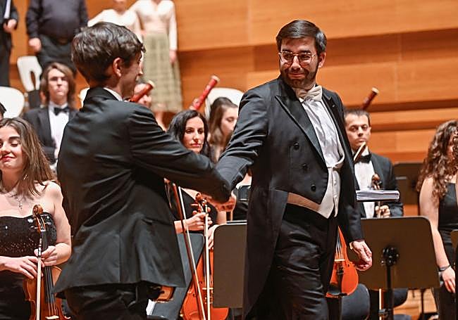 Ernesto R. Monsalve, en un momento del concierto.