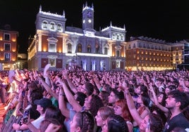 Jóvenes en el concierto de Lola Índigo del pasado mes de septiembre.