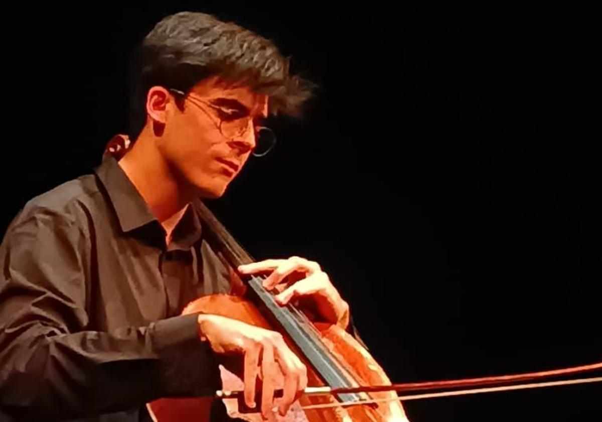 Carlos Vidal Ballester durante el concierto.