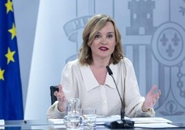 La ministra Portavoz, de Educación, Formación Profesional y Deportes, Pilar Alegría.