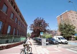 La calle Real de Burgos, una de las principales vías de entrada de Valladolid