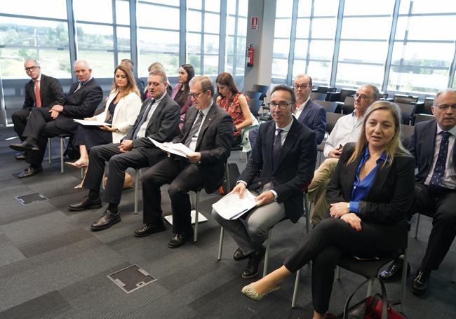 Asistentes a la jornada organizada por AECA-ITV en Valladolid.