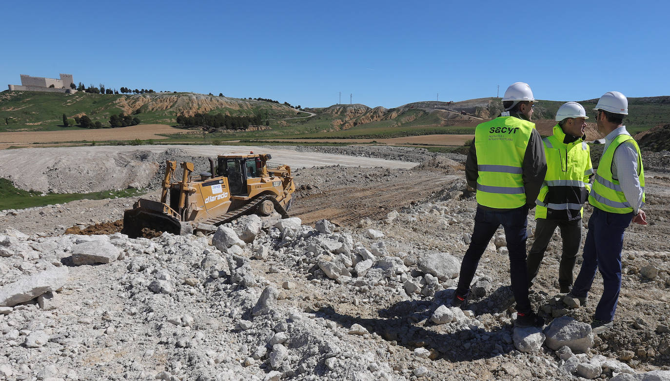 La cantera abandonada en Monzón revive con las obras del Ave