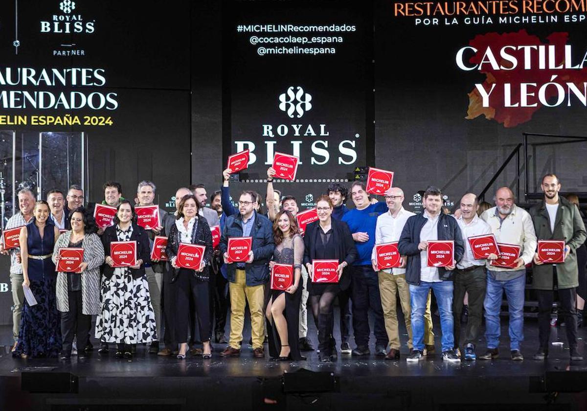 Los propietarios de los restaurantes recomendados 2024 en la Guía Michelin.