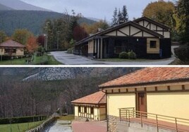 Instalaciones del nuevo Kyomu Resort Montaña Palentina, que abrirá en junio.