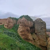 Estado que presentan las ruinas del castillo.