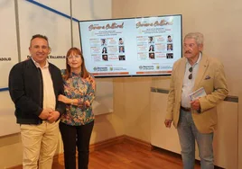 Presentación de la Semana Cultural de La Pedraja de Portillo, este martes.