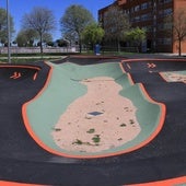 La pista de 'pump track' requiere de otros 40.000 euros para estar lista en verano