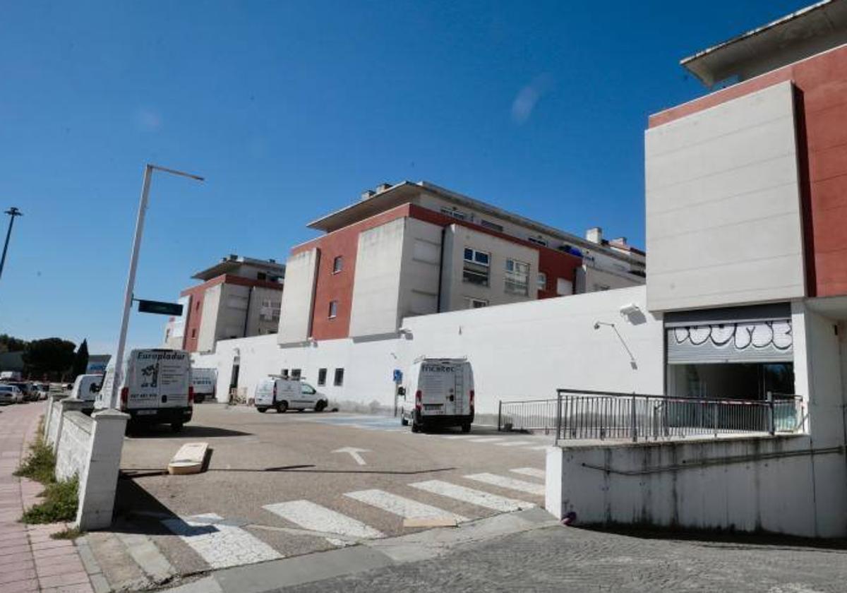 Los operarios trabajan ya en la remodelación del futuro Agropal que ocupará el hueco del antiguo Mercadona de Torrelago.