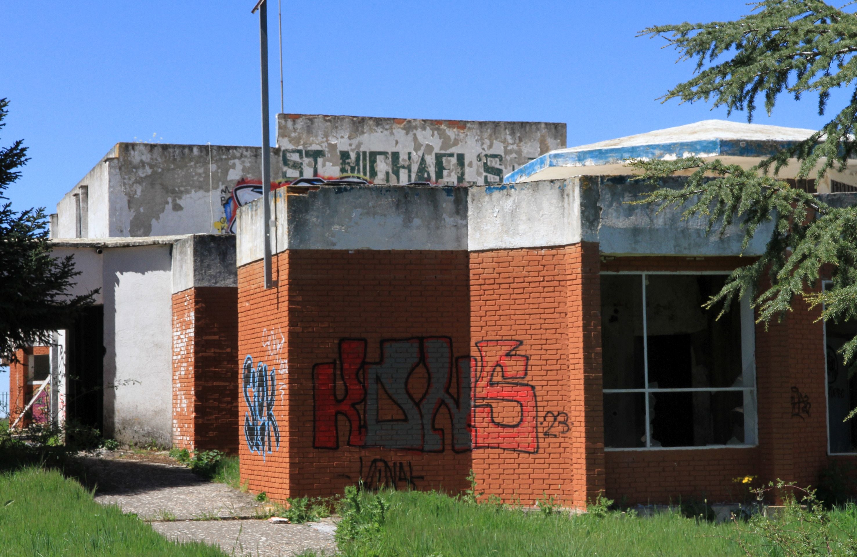 El estado del colegio Saint Michael, en imágenes