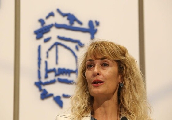 Silvia Sáez Belloso, presidenta del Colegio de Enfermería de Valladolid, actualmente inhabilitada.
