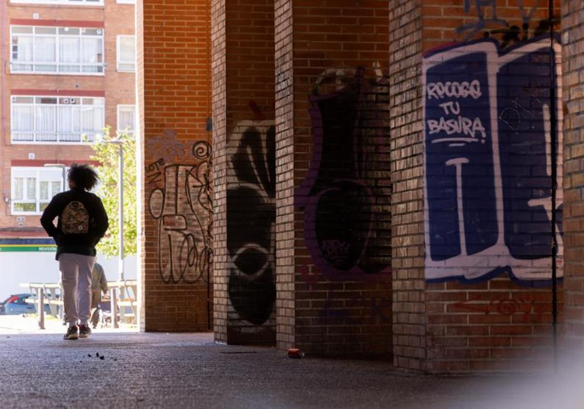 Plaza del Encuentro de los Pueblos, punto de reunión habitual de los Trinitarios en Valladolid.