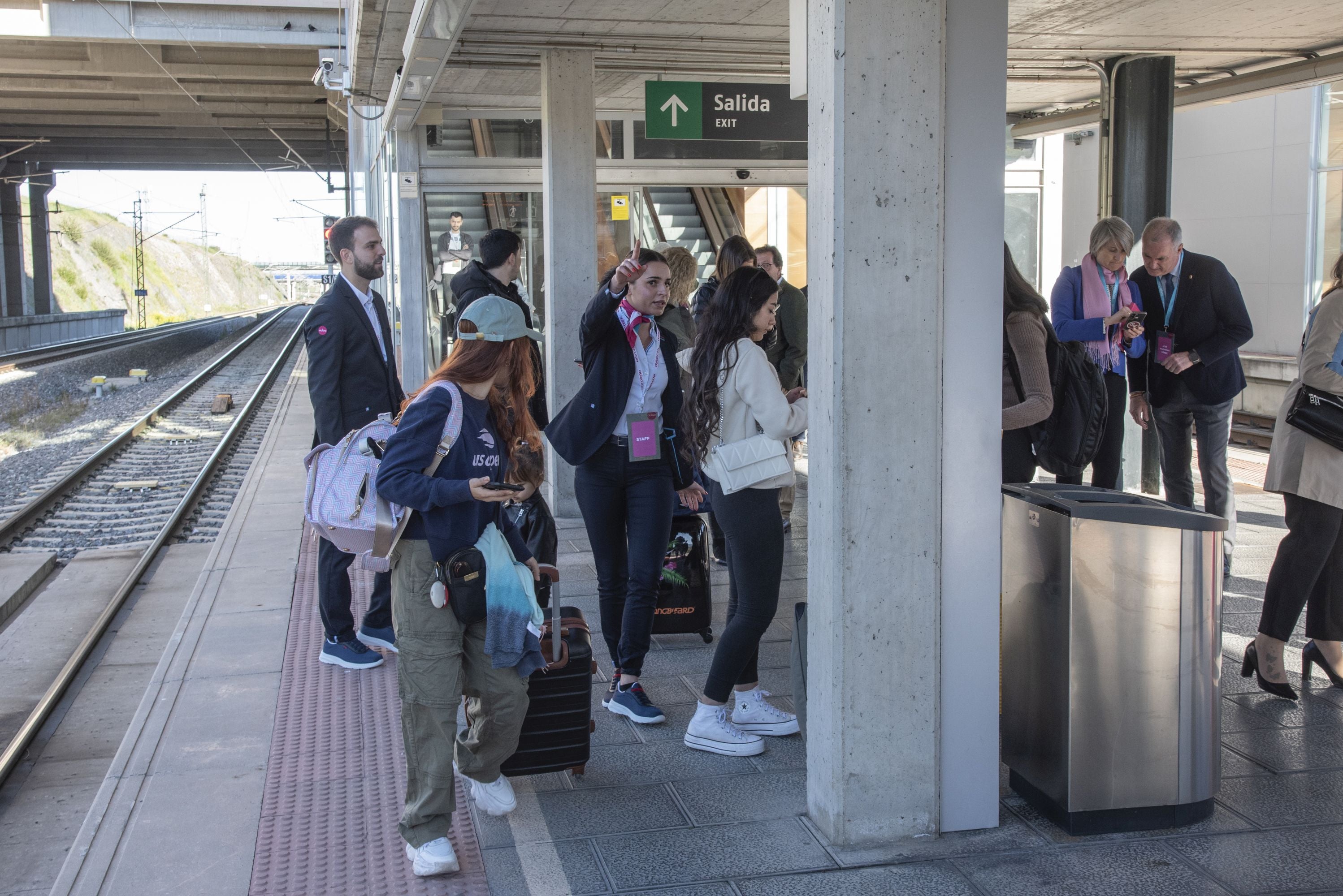 El primer trayecto de Ouigo en Segovia, en imágenes