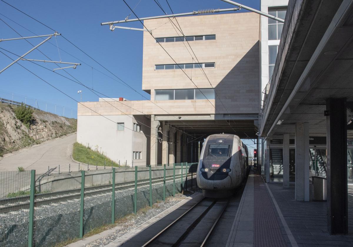 El primer trayecto de Ouigo en Segovia, en imágenes