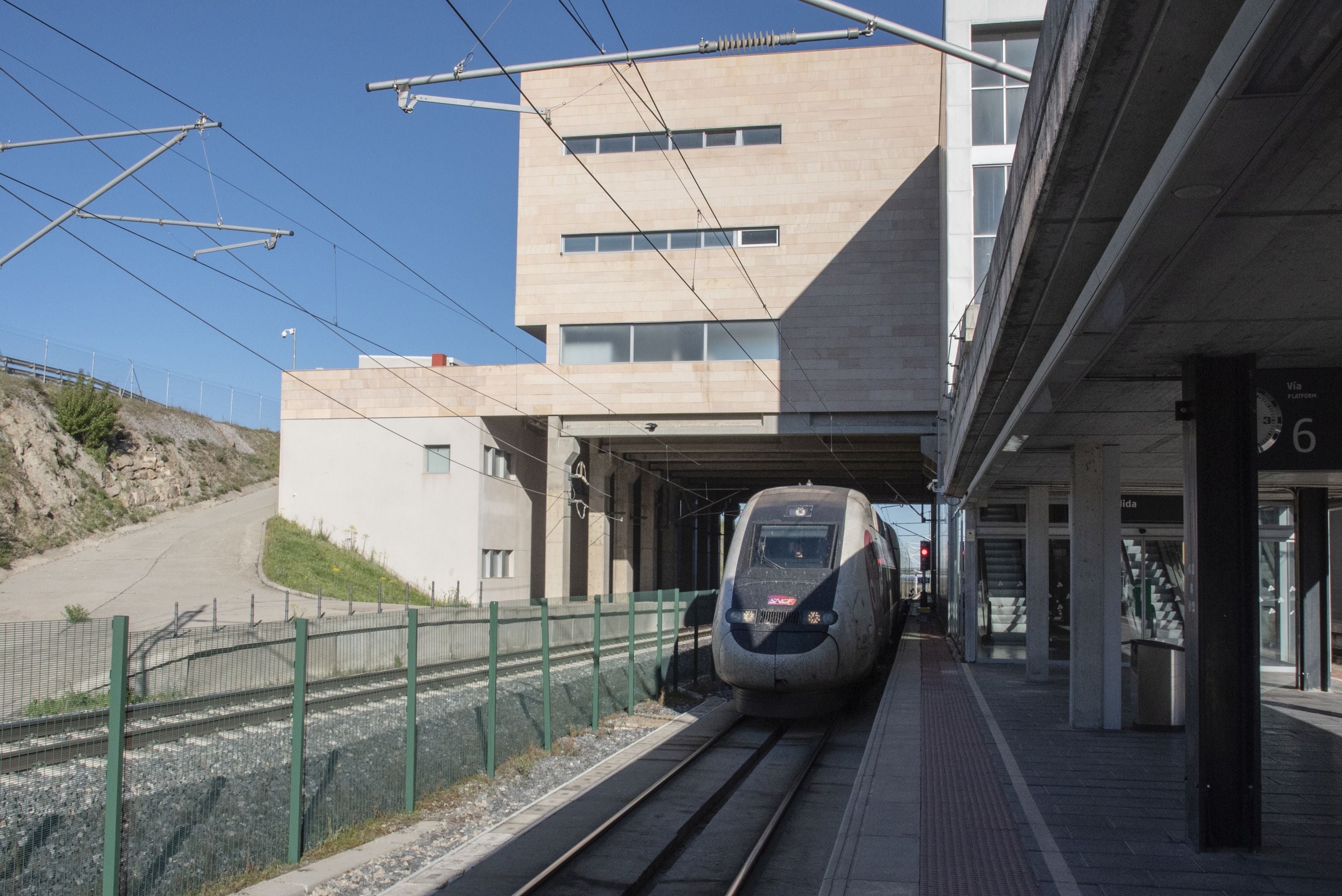 El primer trayecto de Ouigo en Segovia, en imágenes