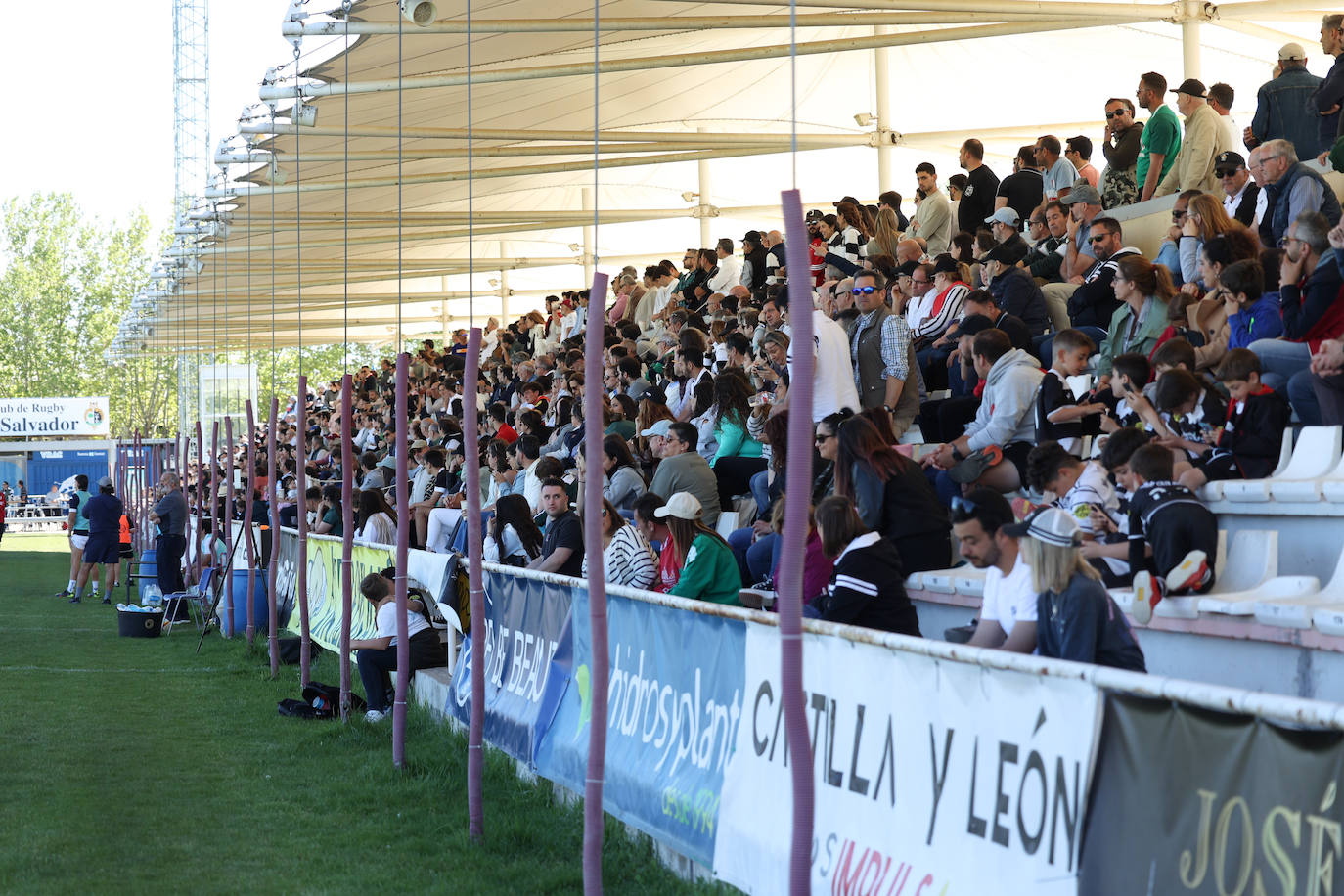 El partido de rugby entre El Salvador y el Alcobendas, en imágenes