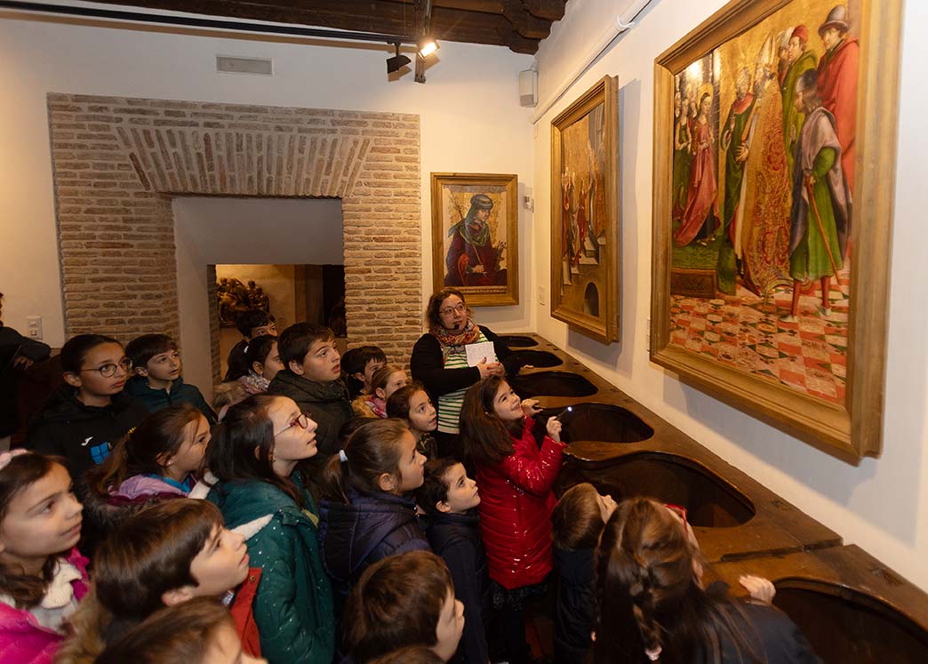 Visita infantil al arte sacro del Museo Diocesano